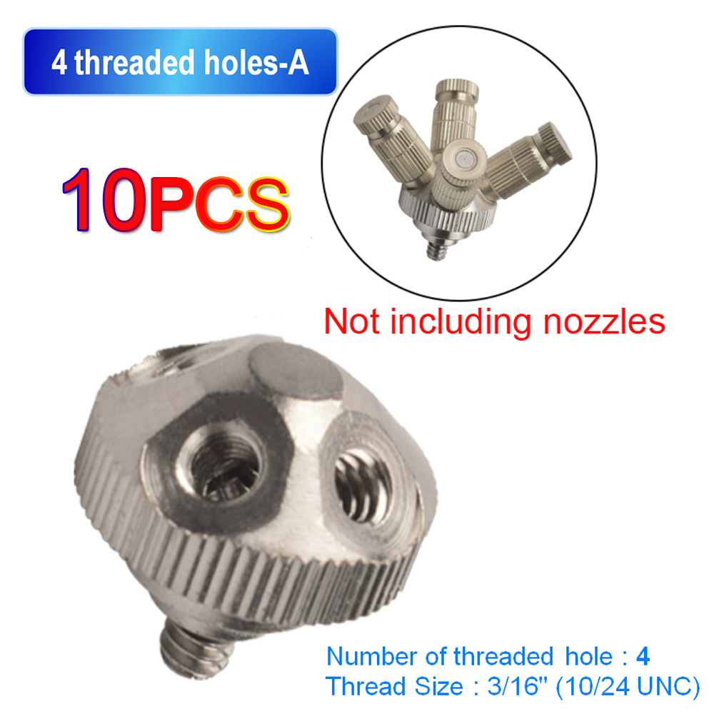 Compression Fitting Brass - 10 Pz 3/16 