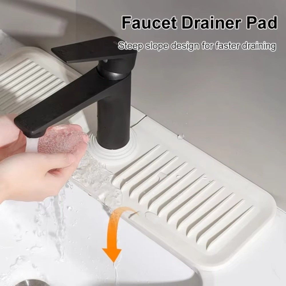 Silicone Tap Washer - Durevole 38 * 12 cm Tappetino