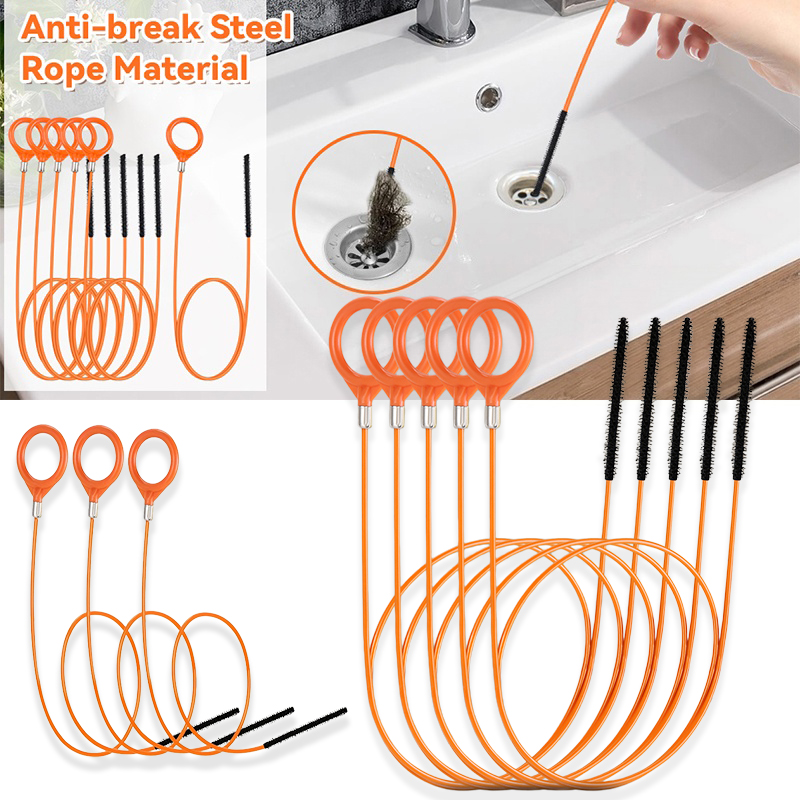 Drain Snake Flexible - Attrezzo per la rimozione dei capelli