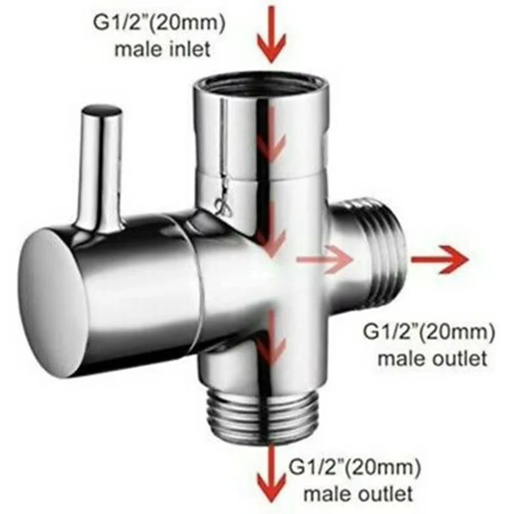 Shower Valve Cartridge - Convertitore adattatore a T con valvola