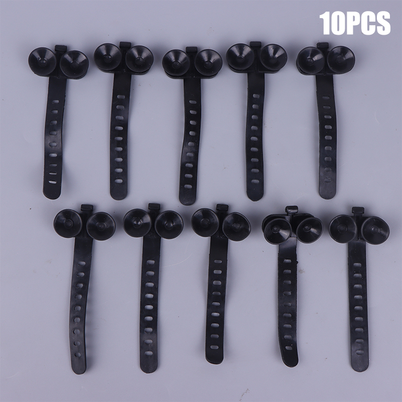 Plastic Pipe Clip - 10 Pz/set Serbatoio di Pesce Fascetta