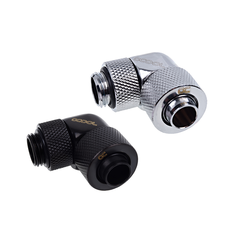 Compression Fitting Brass - Alphacool 13x10mm raccordo a compressione 90