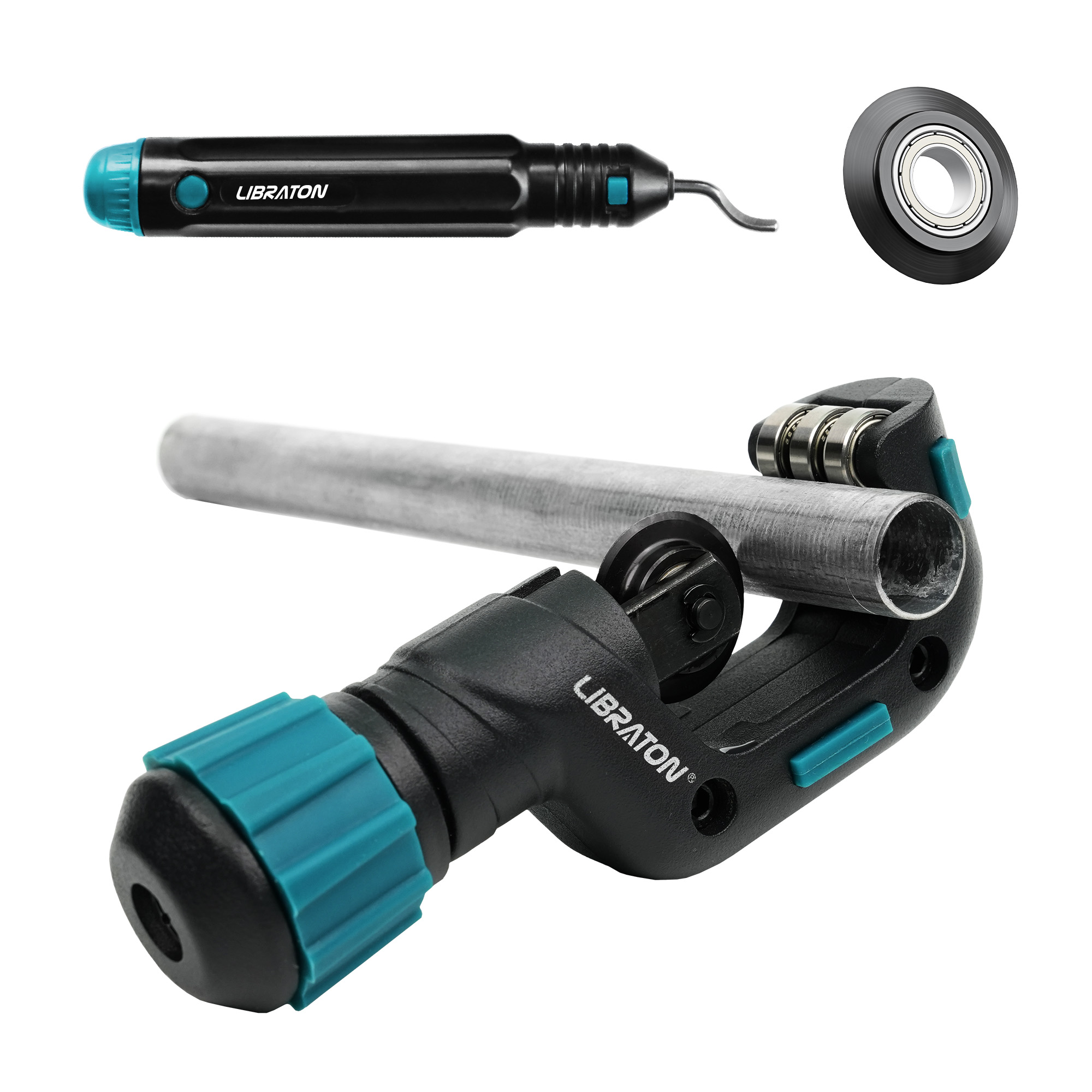 Pipe Cutter Ratchet - Tagliatubi LIBRATON con lama e strumento
