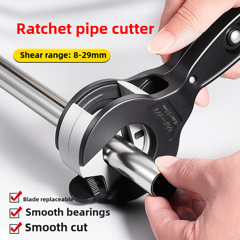 Pipe Cutter Ratchet - Nuova lama sostituibile Taglierina a cricchetto