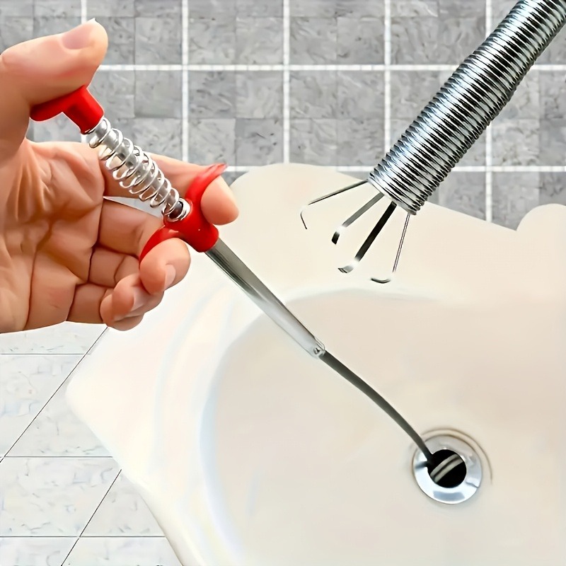 Drain Pipe Clip - 1 Pezzo Pinza Sturatubi per Fognature