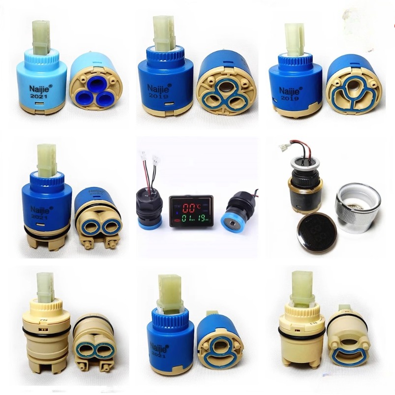 Basin Mixer Cartridge - 1 pz 28mm/35mm/40mm Miscelatore Acqua Rubinetto