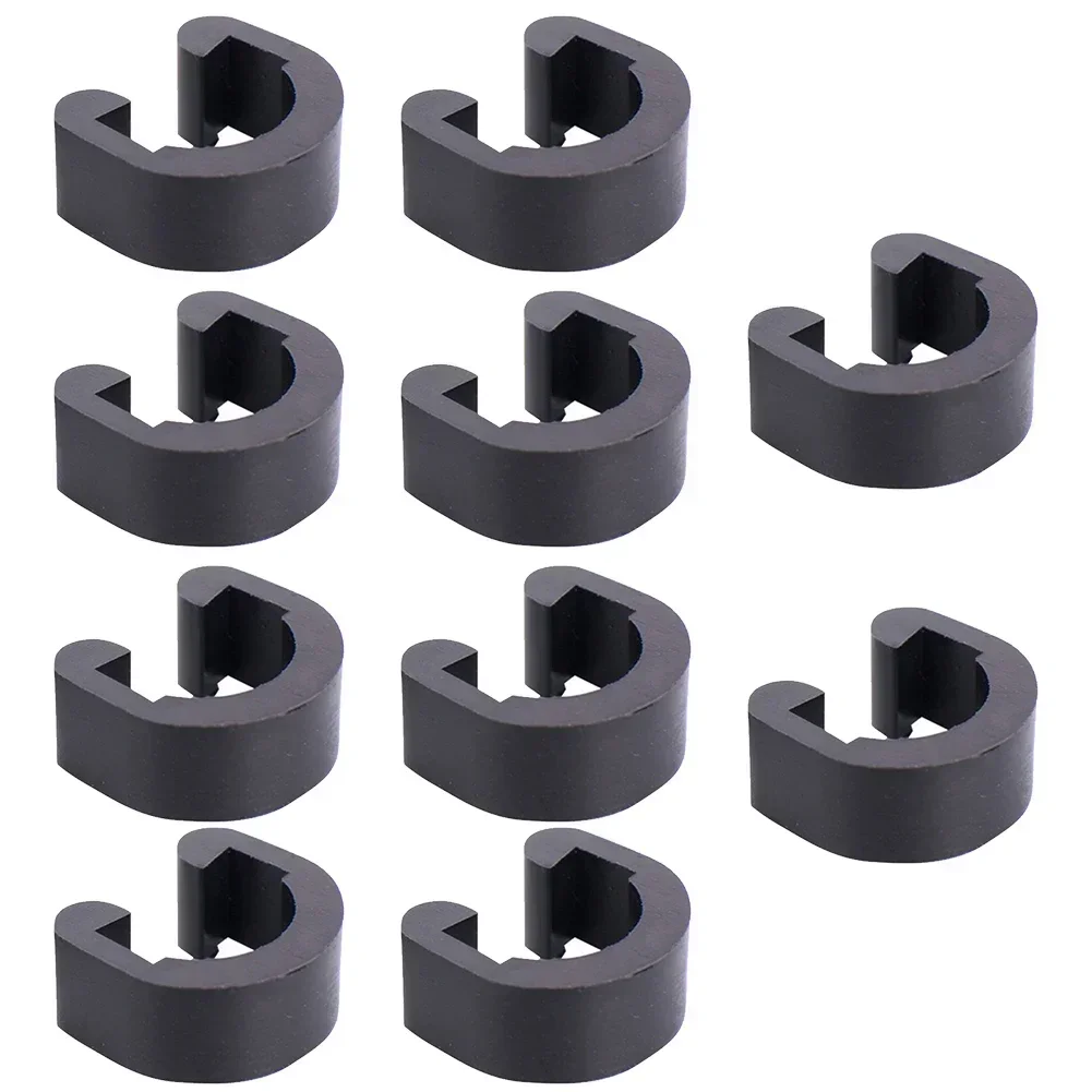 Plastic Pipe Clip - 10 pz Bicicletta C-Clip Fibbia Freno