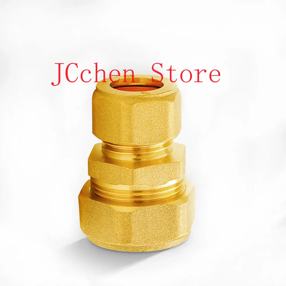 Compression Fitting Brass - Ottone 6/8/10/12/14/15/16/18/22mm Tubo Raccordo Doppia Ghiera
