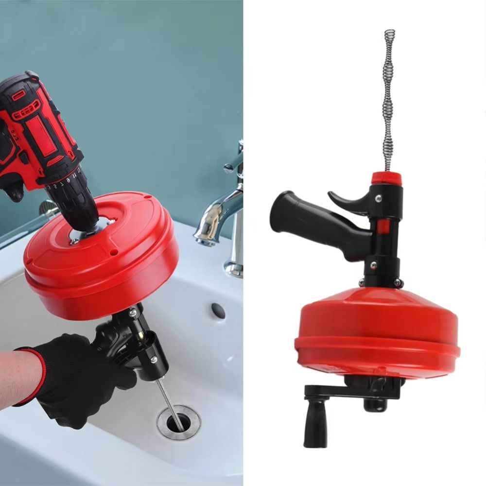 Drain Snake Flexible - Sonda Professionale per Scarichi Flessibile, Macchina