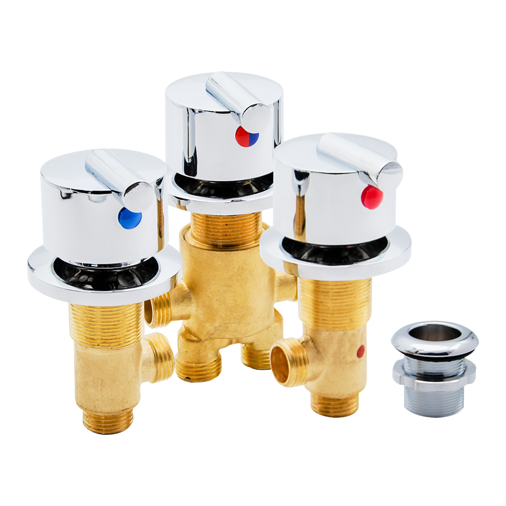 Basin Mixer Cartridge - Cartuccia in ceramica cromata in bronzo
