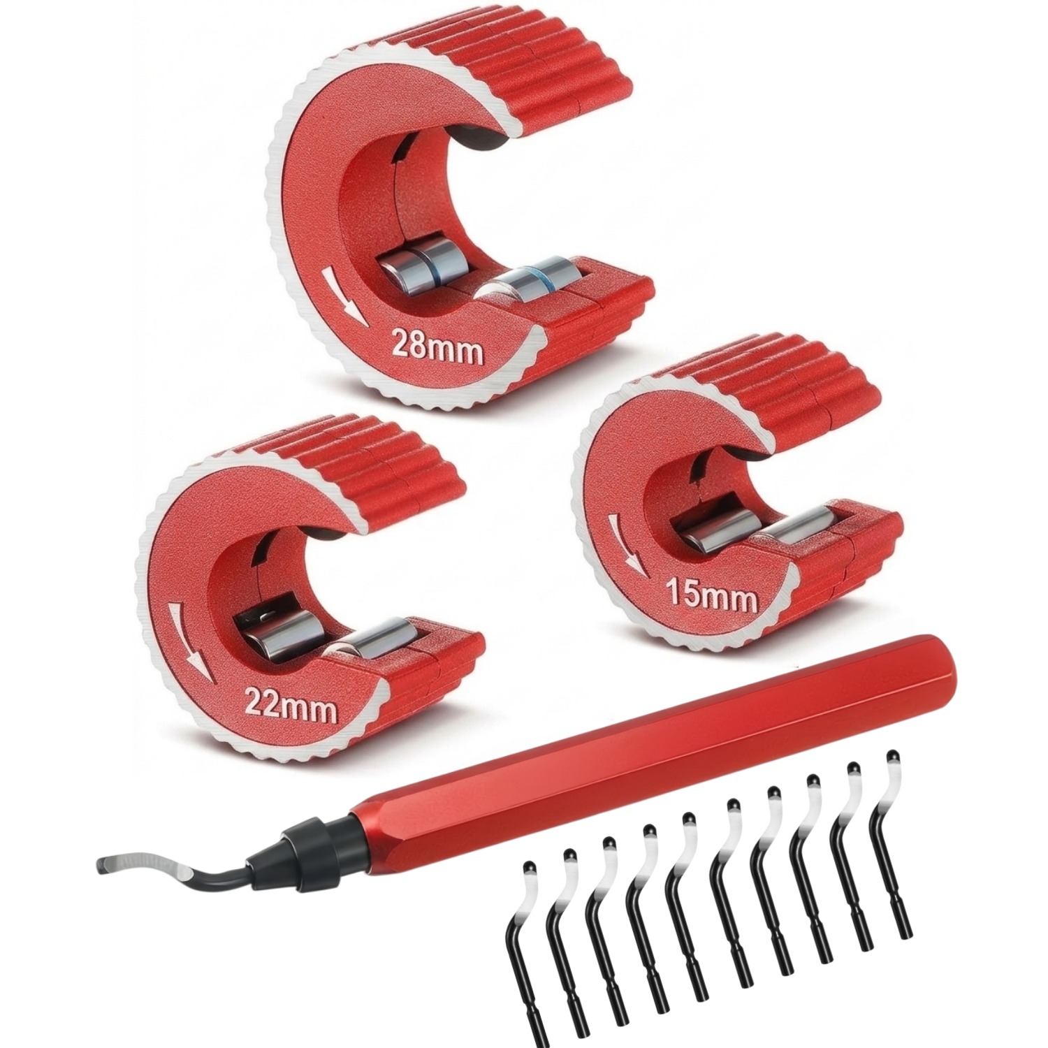 Pipe Cutter Ratchet - Set di Tagliatubi in Rame 3