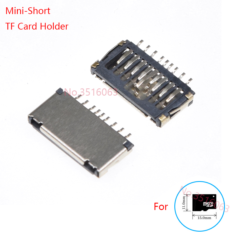 Push Fit Connector - 5/10 Pz Mini-corto Ultra-sottile porta carte