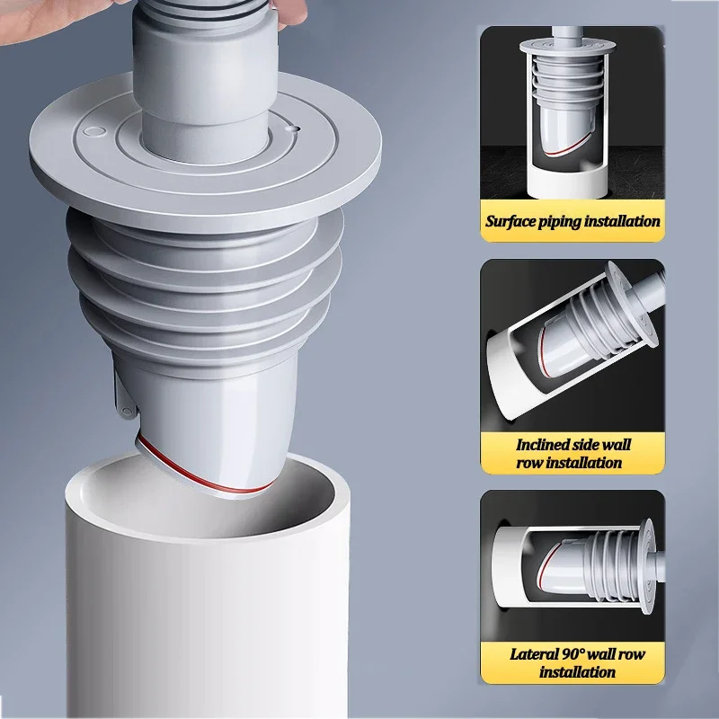 Drain Pipe Clip - Anello di tenuta per fognatura in