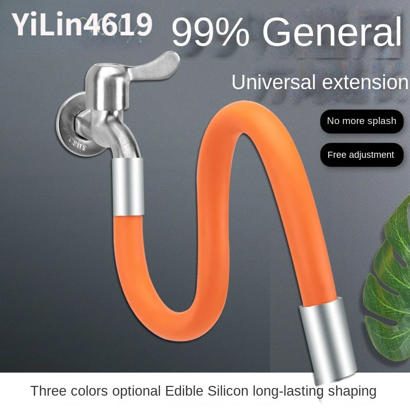 Silicone Tap Washer - Prolunga per rubinetto regolabile da 1/2