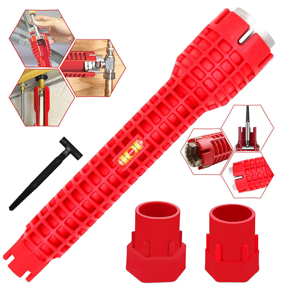 Pipe Freeze Spray - Chiave per lavello rossa a tre