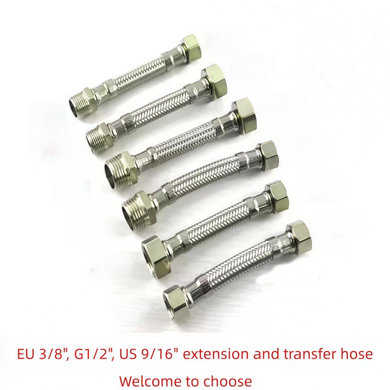 Flexible Hose Braided - Tubo flessibile in acciaio inox adatto