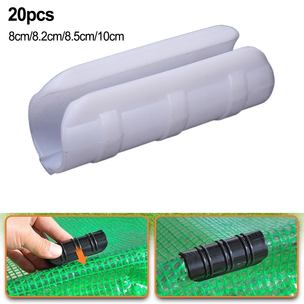 Plastic Pipe Clip - 20Pc Serra Telaio Pellicola Fibbia Clip