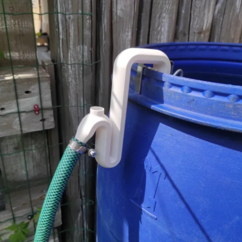 Overflow Pipe Clip - Supporto Universale per Tubo di Scarico