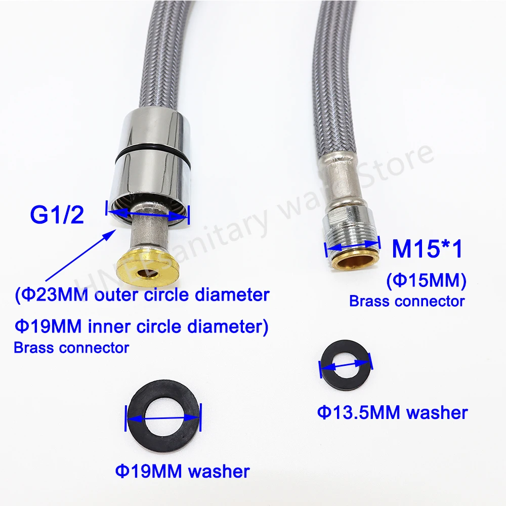 50 cm/60 cm/85 cm/150 cm F1/2  - Flexible Hose Braided recensione e prezzo