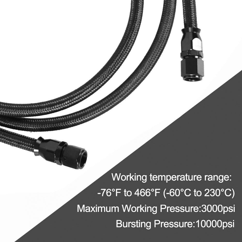 6AN flessibile PTFE trasmissio - Flexible Hose Braided recensione e prezzo