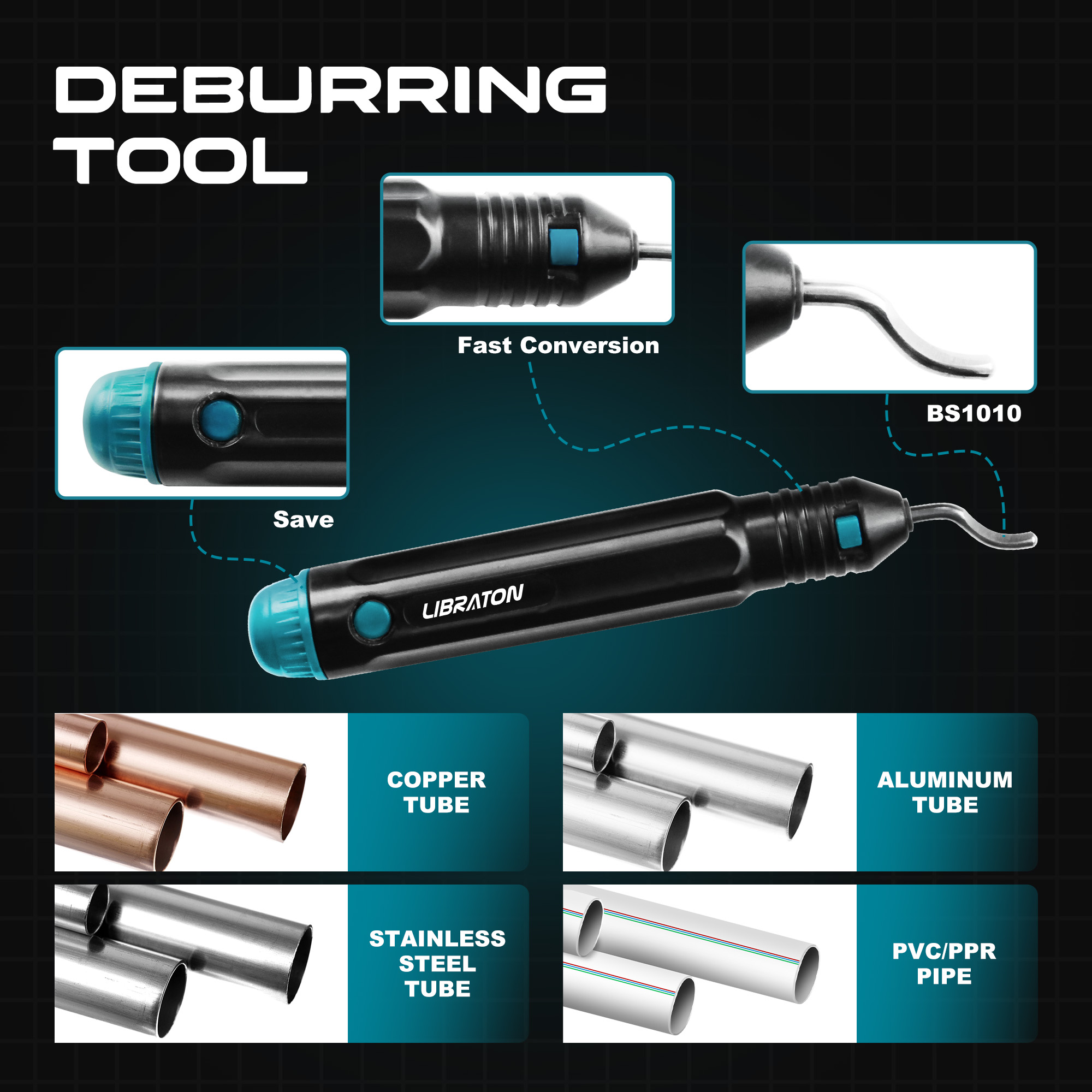 Tagliatubi LIBRATON con lama e - Pipe Cutter Ratchet recensione e prezzo