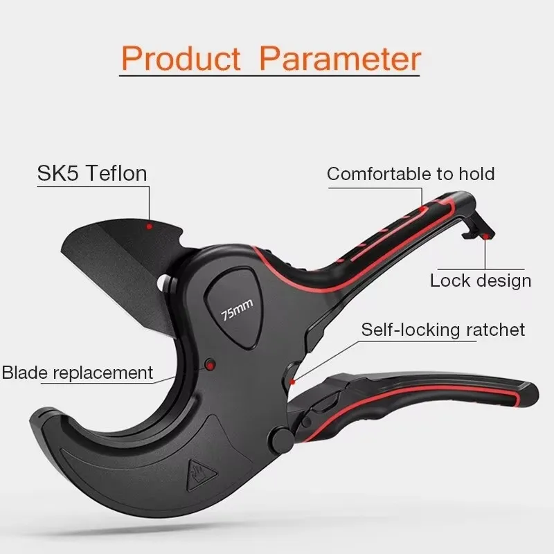 Tagliatubi 42mm-75mm con Corpo - Pipe Cutter Ratchet recensione e prezzo