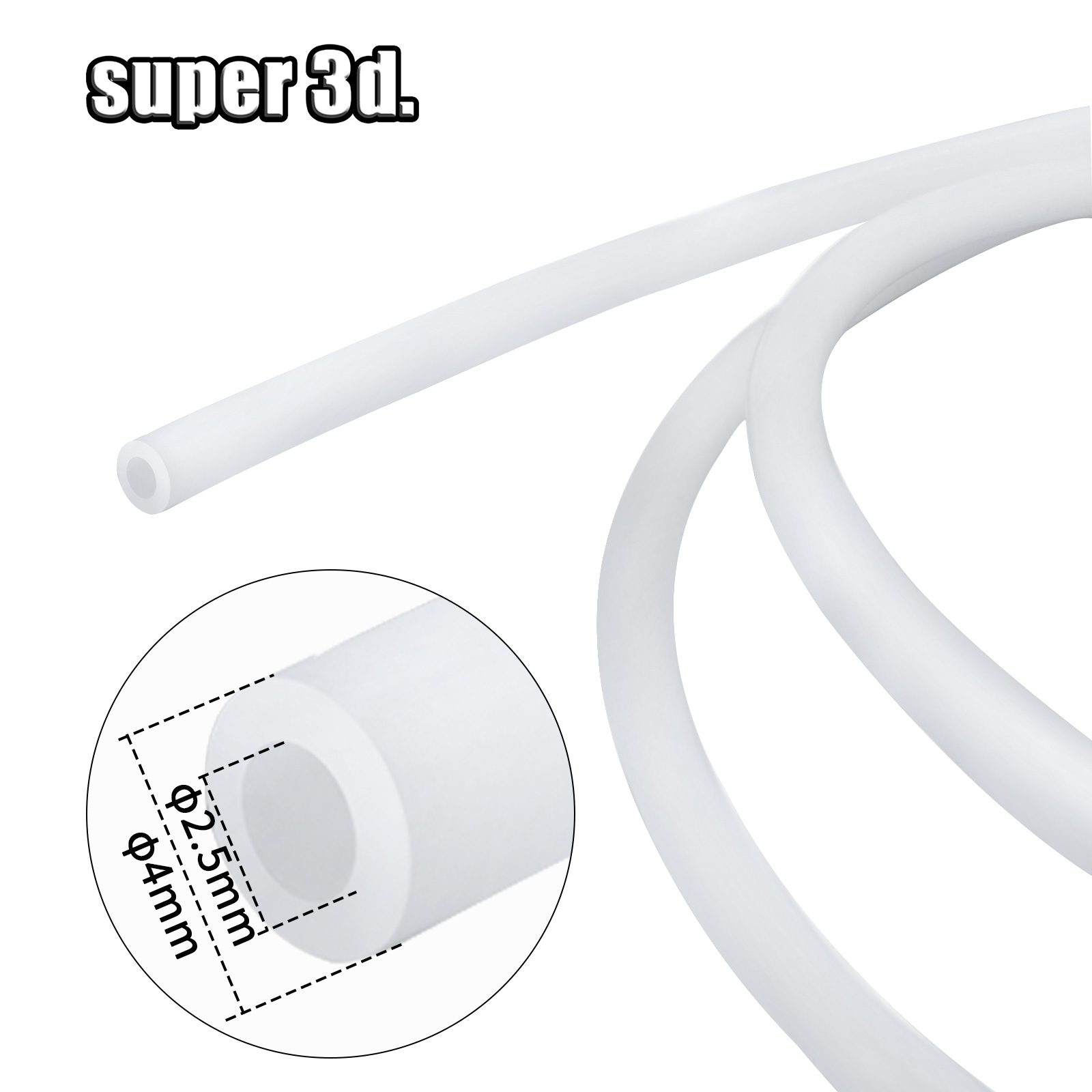 Tubo PTFE per Stampante 3D 2.5 - Ptfe Tape Thread recensione e prezzo