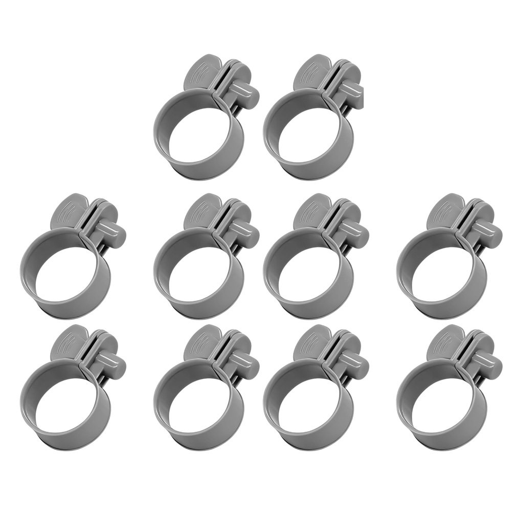 Set di 4/10 morsetti per tubi  - Plastic Pipe Clip recensione e prezzo