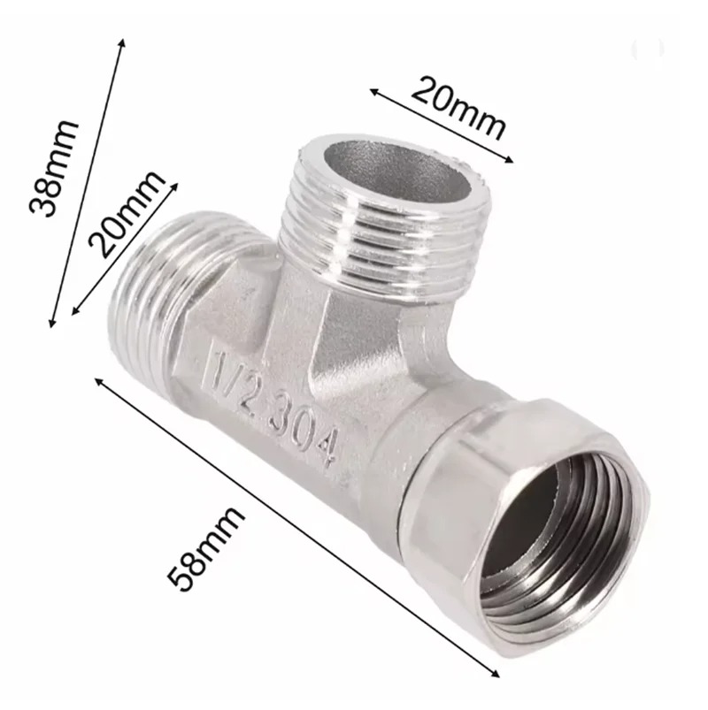 Adattatore a T in acciaio inos - Shower Valve Cartridge recensione e prezzo