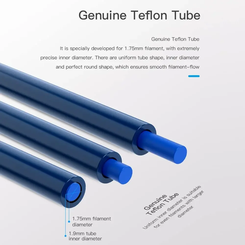 Tubo PTFE Bowden Blu CREALITY  - Ptfe Tape Thread recensione e prezzo