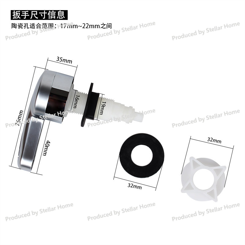 Valvola di scarico singola a p - Toilet Fill Valve recensione e prezzo
