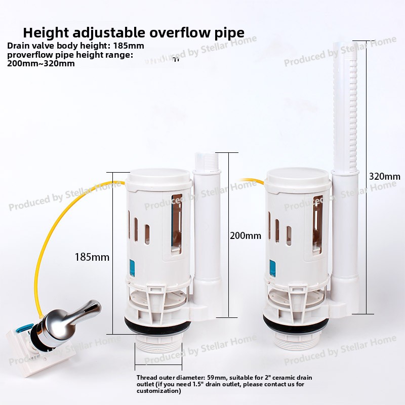Valvola di scarico singola a p - Toilet Fill Valve recensione e prezzo