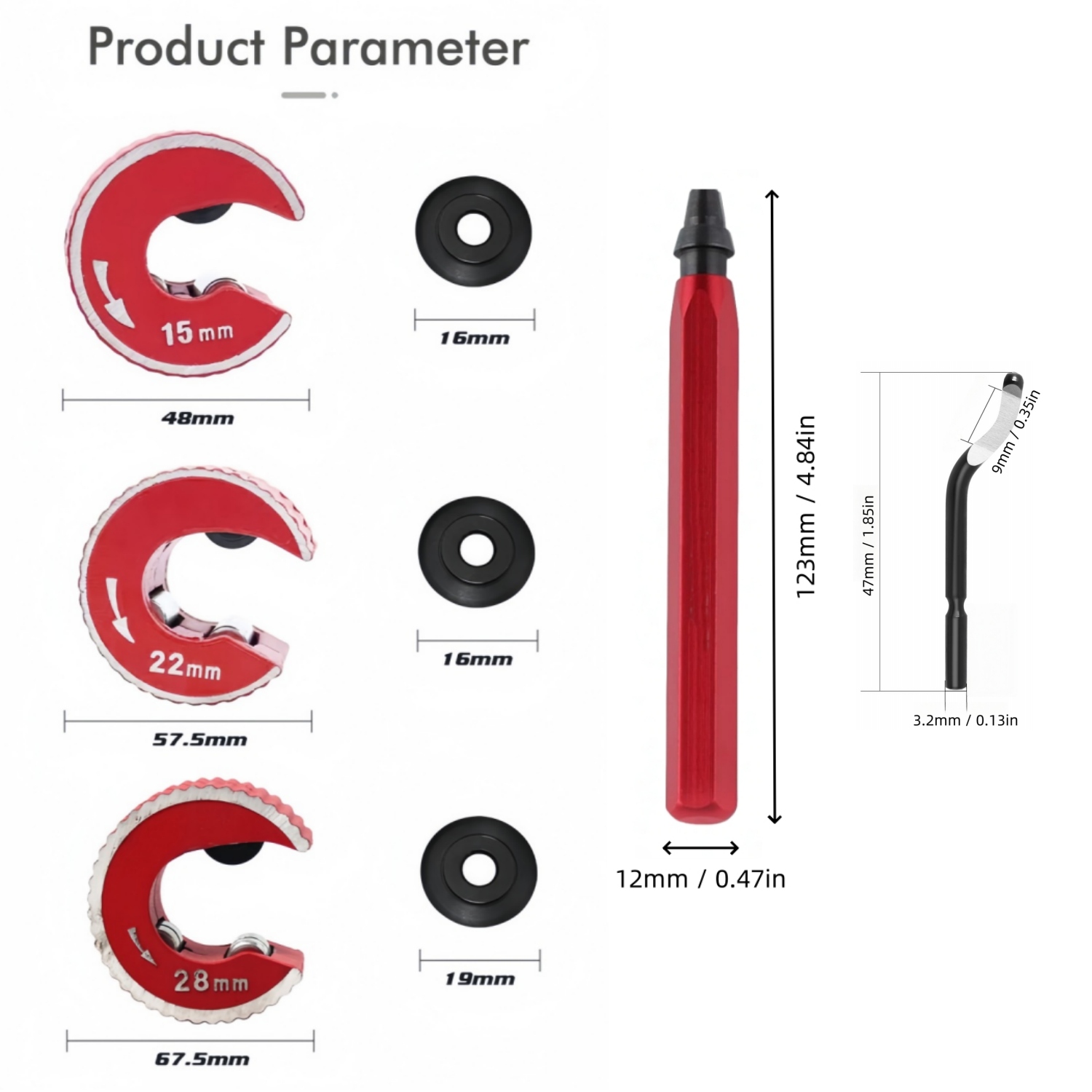 Set di Tagliatubi in Rame 3 Pe - Pipe Cutter Ratchet recensione e prezzo