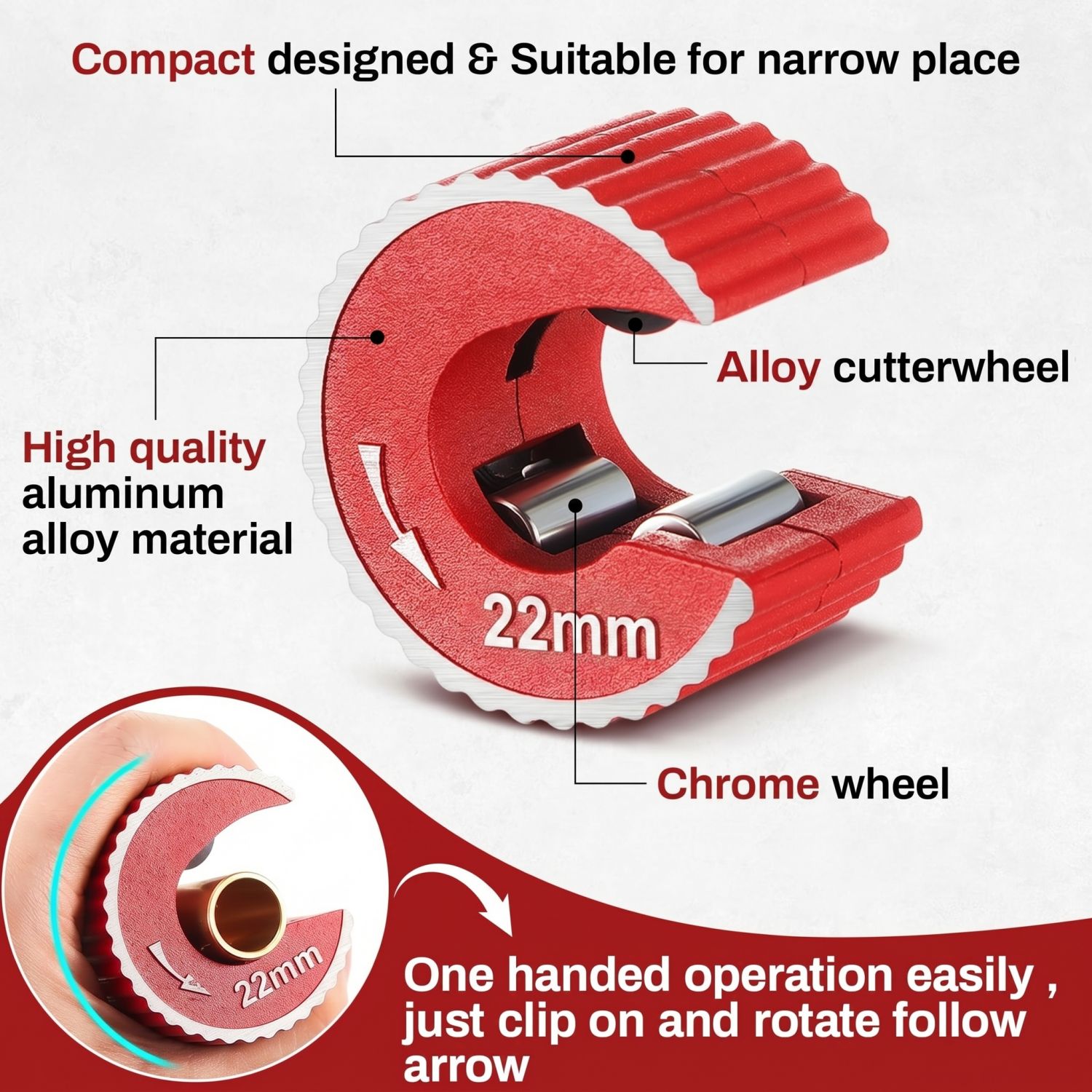 Set di Tagliatubi in Rame 3 Pe - Pipe Cutter Ratchet recensione e prezzo