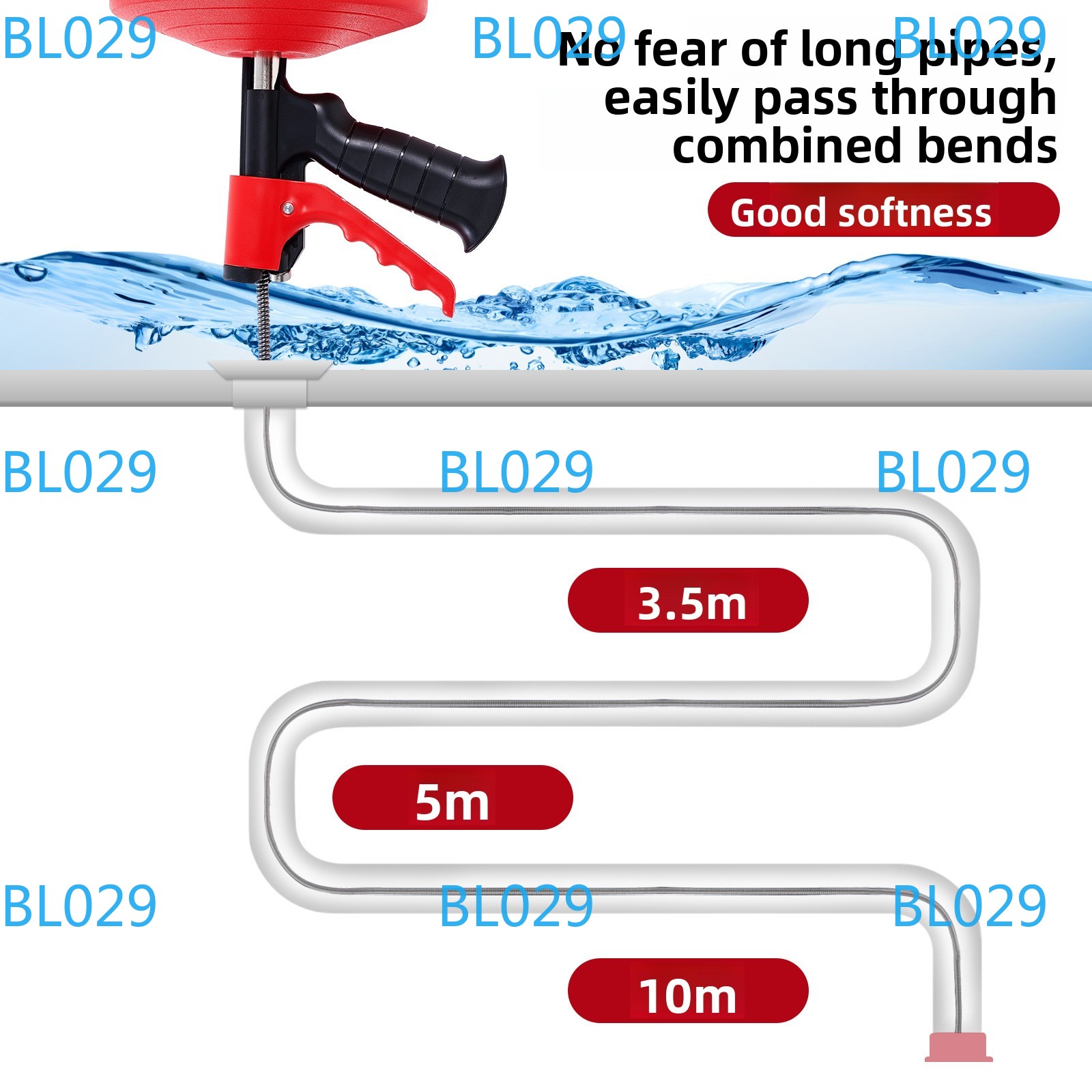 Sonda Professionale per Scaric - Drain Snake Flexible recensione e prezzo