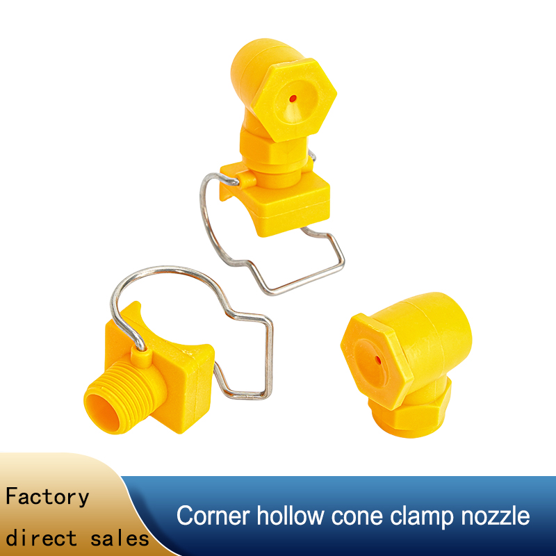 Ugello a cono cavo angolare a  - Plastic Pipe Clip recensione e prezzo
