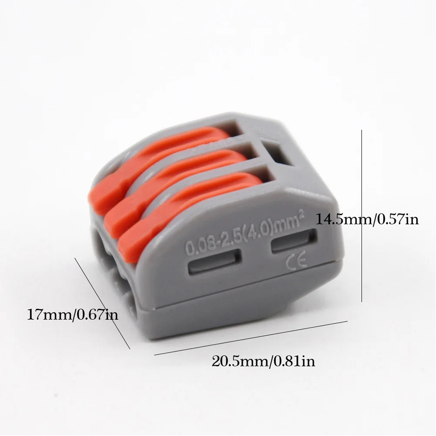 30/48 pezzi connettore di cabl - Push Fit Connector recensione e prezzo